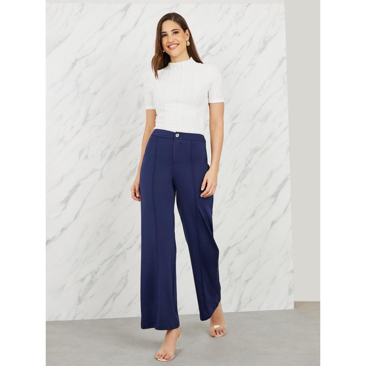 Styli Pintuck High Rise Straight Leg Pants-women-clothing-bottoms-trousers-image-2