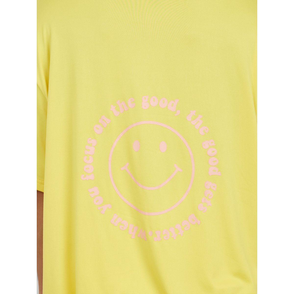 Styli Oversized Back Emoji Slogan Print Drop Shoulder T-Shirt-women-clothing-tshirts-image-4