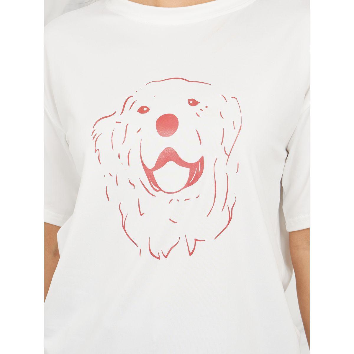 Styli Oversized Puppy Graphic Print T-Shirt-women-clothing-tshirts-image-3