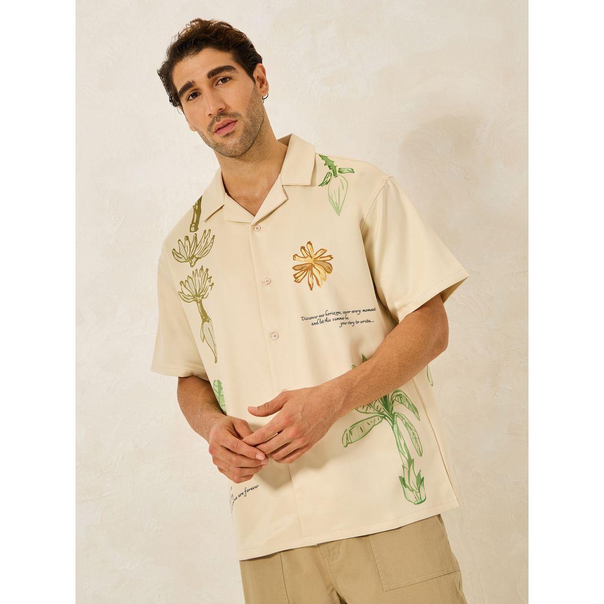 قميص بياقة ريزورت وقصة مريحة-men-clothing-shirts-image-3
