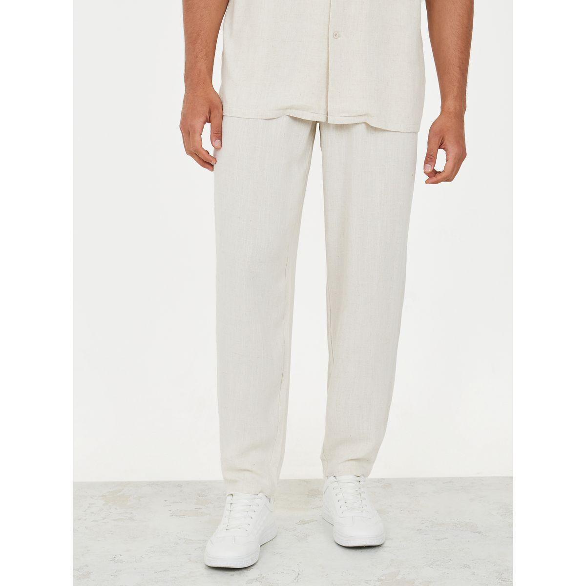 Styli Limited Premium Linen Balloon Fit Pants-men-clothing-bottoms-trousersandchinos-trousers-image-2