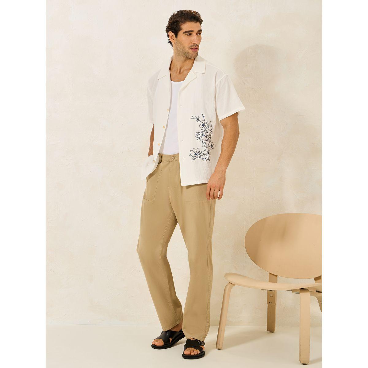 Styli Limited Premium Floral Print Cotton Shirt-men-clothing-shirts-image-2