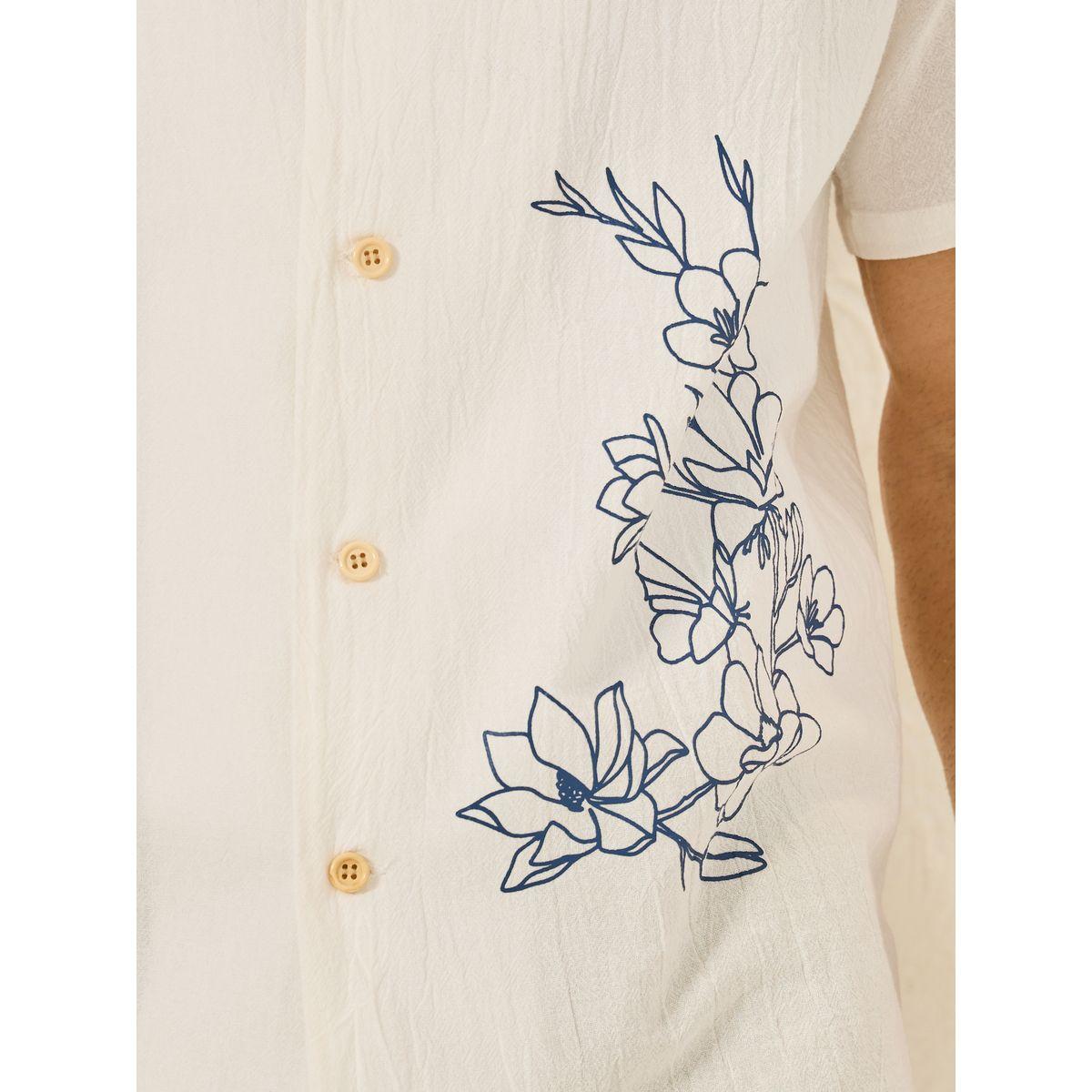 قميص قطن مطبع بطبعة زهور-men-clothing-shirts-image-5