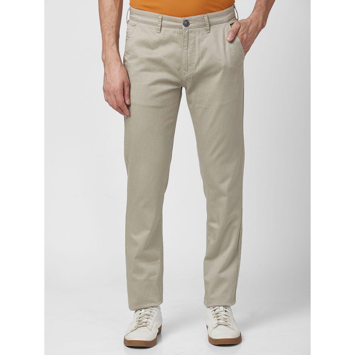 بنطال بتفاصيل بارزة الملمس مع جيوب إنتيجريتي × ستايلي-men-clothing-bottoms-trousersandchinos-trousers-image-4