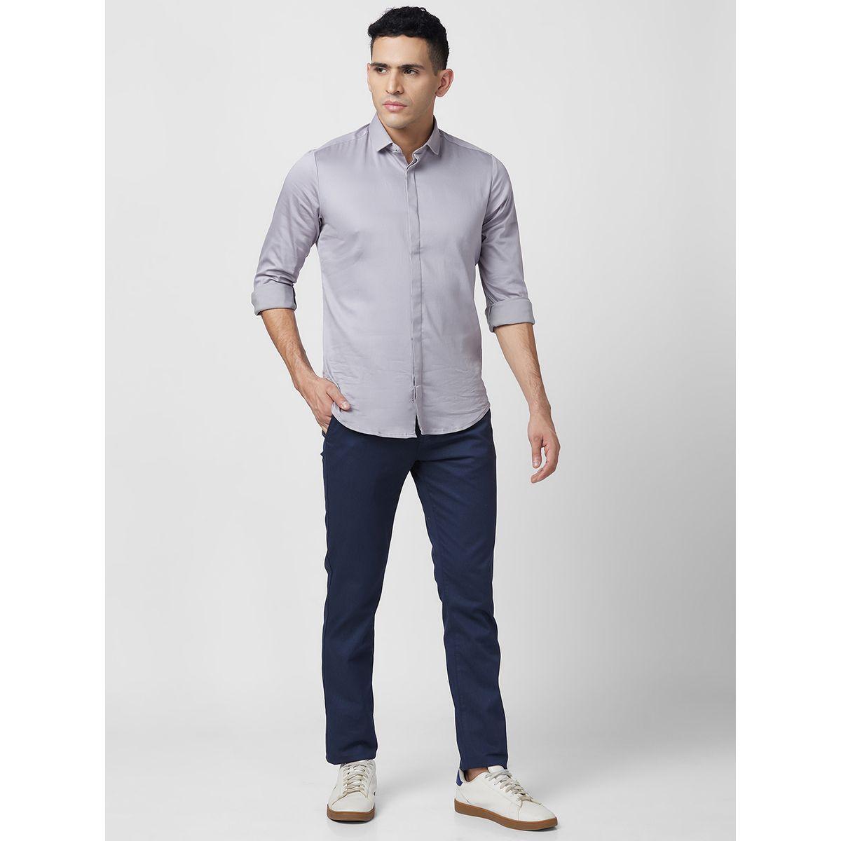 بنطال سادة بتفاصيل جيوب إنتيجريتي × ستايلي-men-clothing-bottoms-trousersandchinos-trousers-image-4