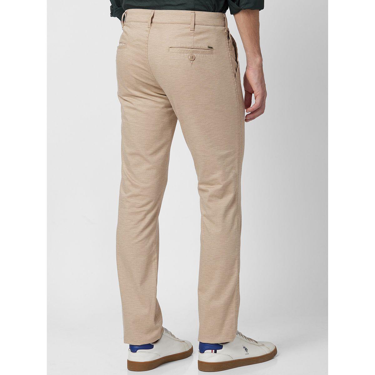 Integriti X Styli Melange Textured Pants with Pockets-men-clothing-bottoms-trousersandchinos-trousers-image-2