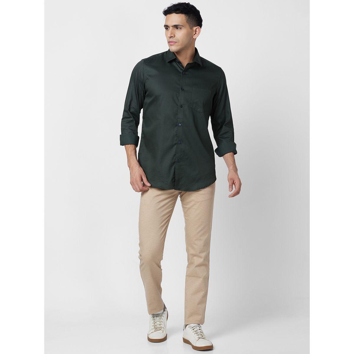 Integriti X Styli Melange Textured Pants with Pockets-men-clothing-bottoms-trousersandchinos-trousers-image-4