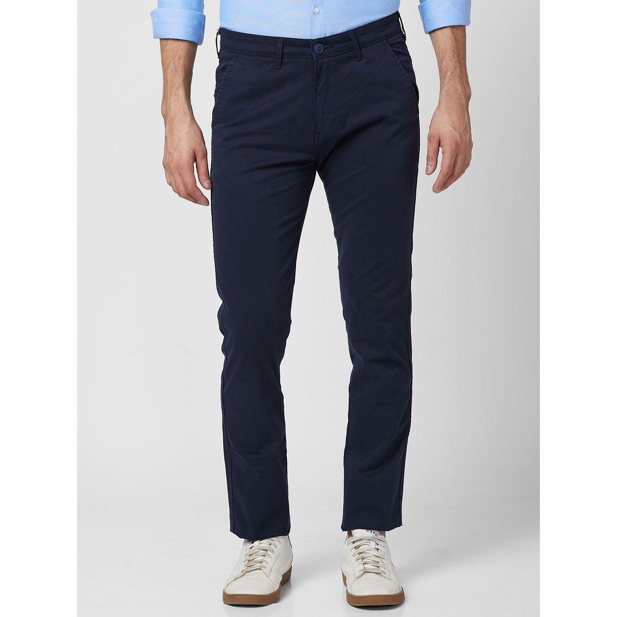بنطال سادة بتفاصيل جيوب إنتيجريتي × ستايلي-men-clothing-bottoms-trousersandchinos-trousers-image-1
