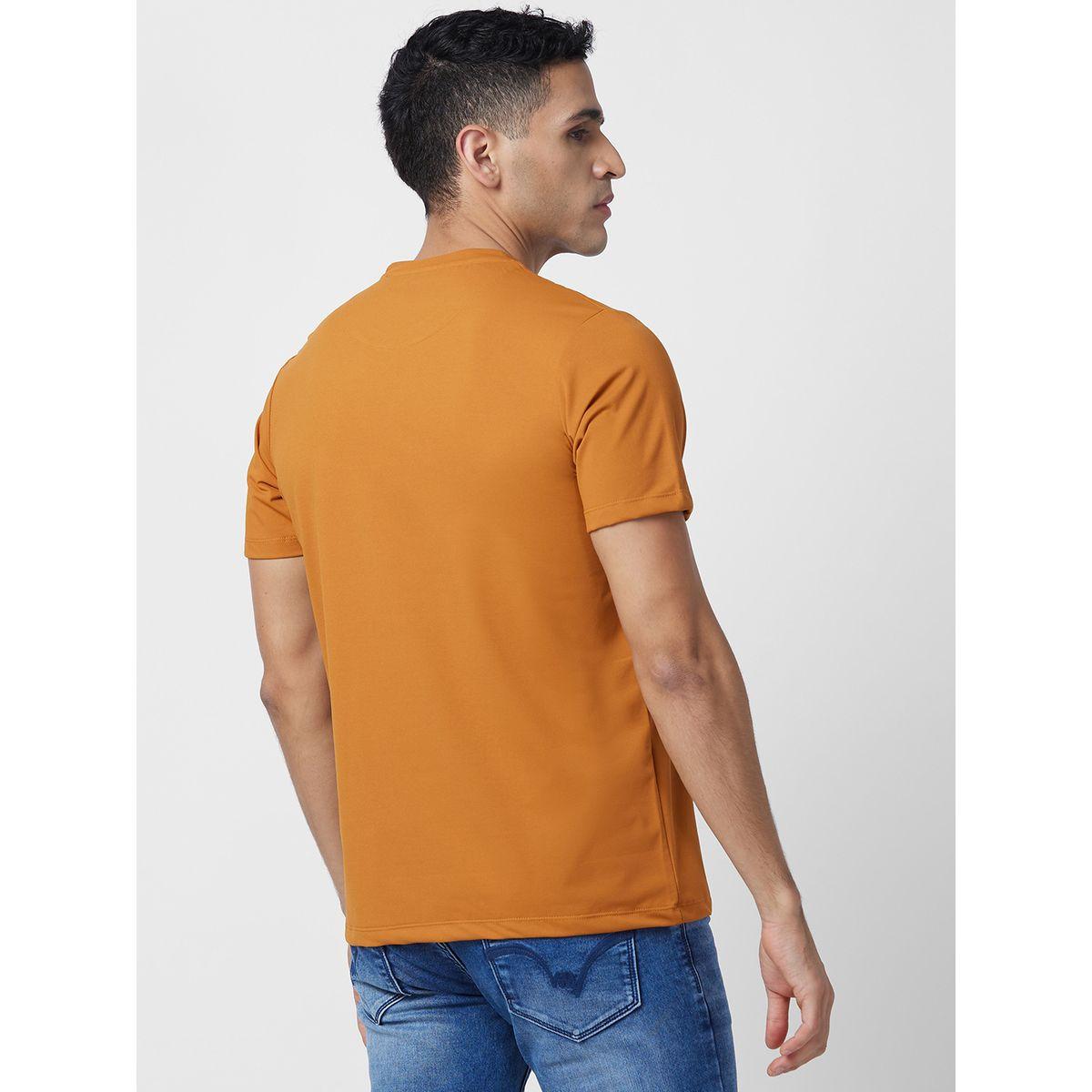 تيشيرت بقصة سليم فت وطبعة كتابة لومان بي جي 3 × ستايلي-men-clothing-tshirtsandpolos-tshirts-image-3