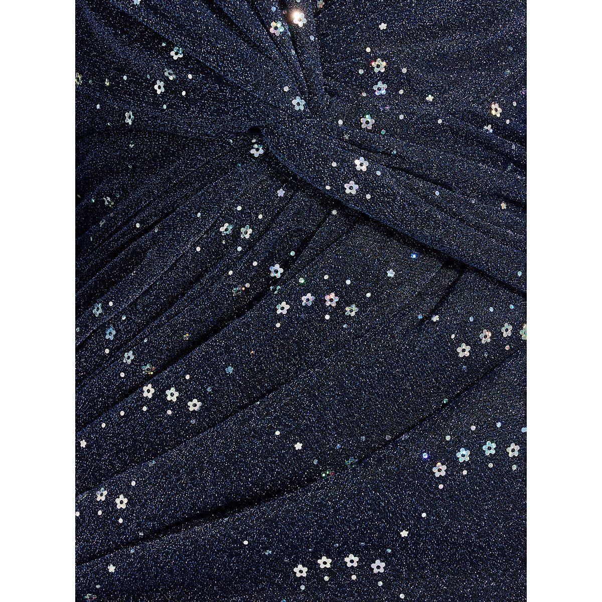 Styli Embellished Cape Sleeves Twist Front Maxi Dress-women-clothing-dresses-image-3