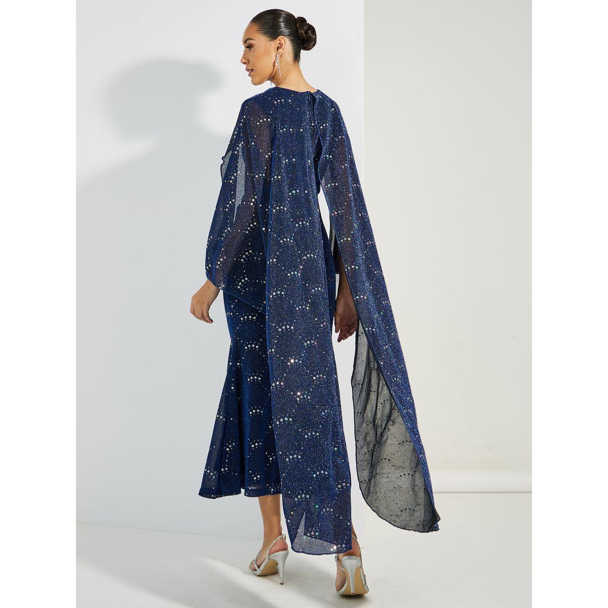 فستان طويل بنمط رداء واكمام طويلة-women-clothing-dresses-image-4