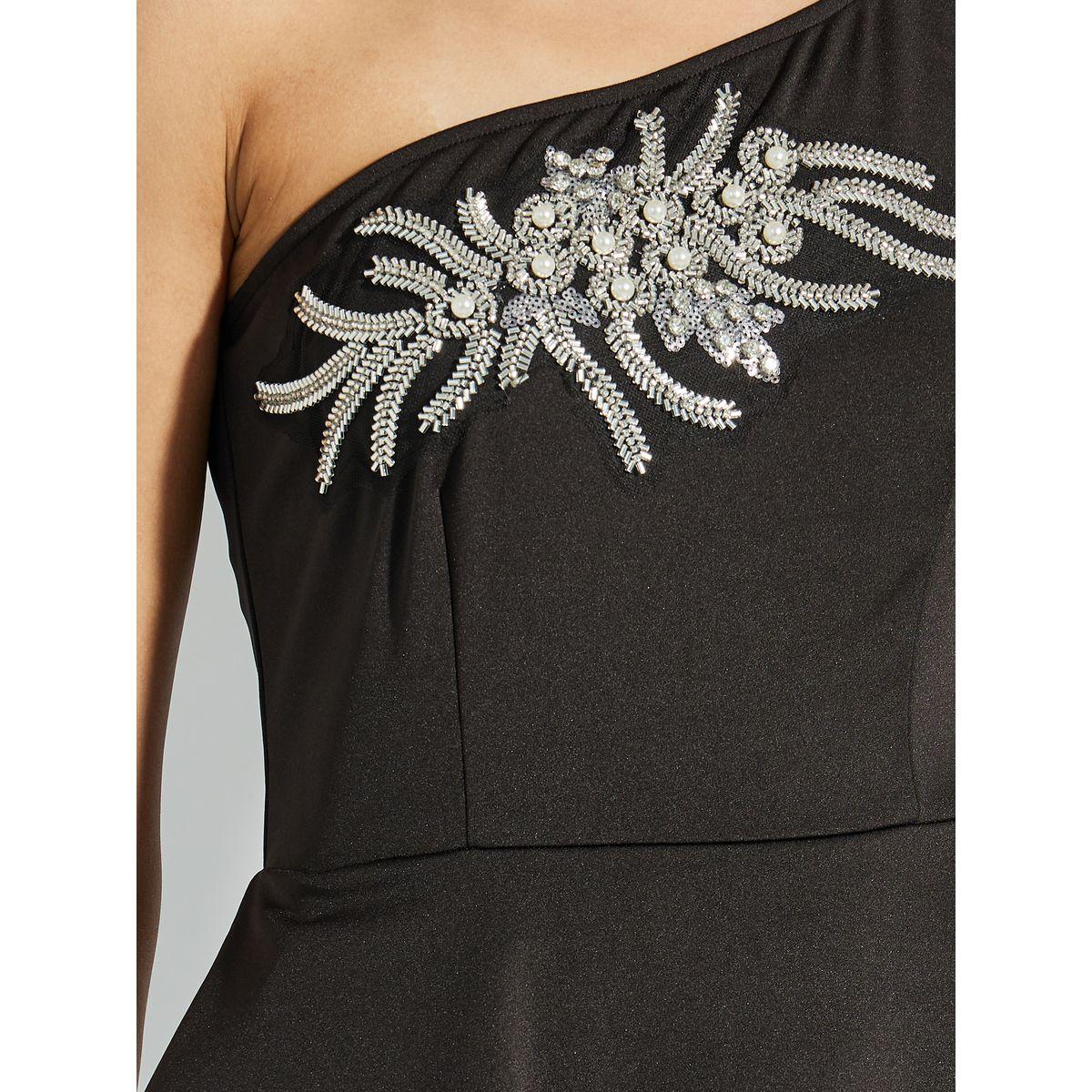 فستان طويل منمق مع كتف واحد-women-clothing-dresses-image-3