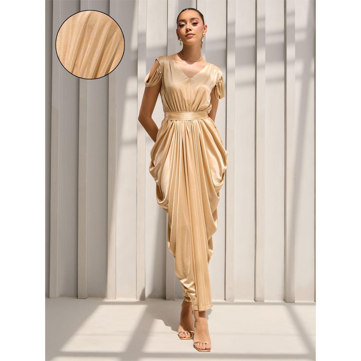 فستان طويل بأكتاف مكشوفة وكسرات-women-clothing-dresses-image-1