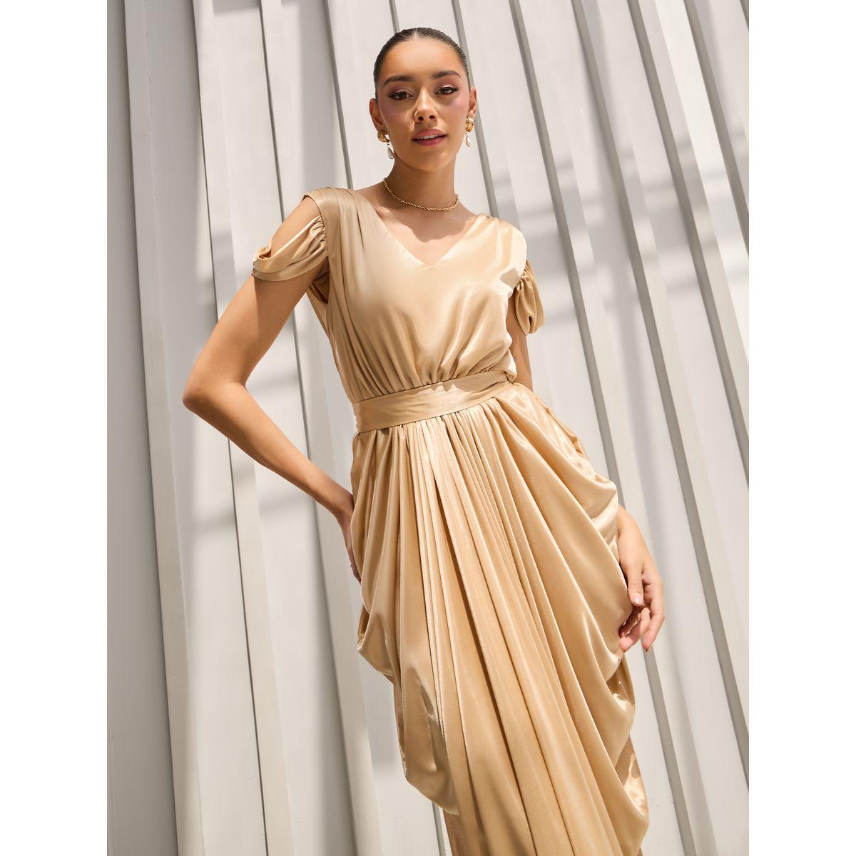 فستان طويل بأكتاف مكشوفة وكسرات-women-clothing-dresses-image-4