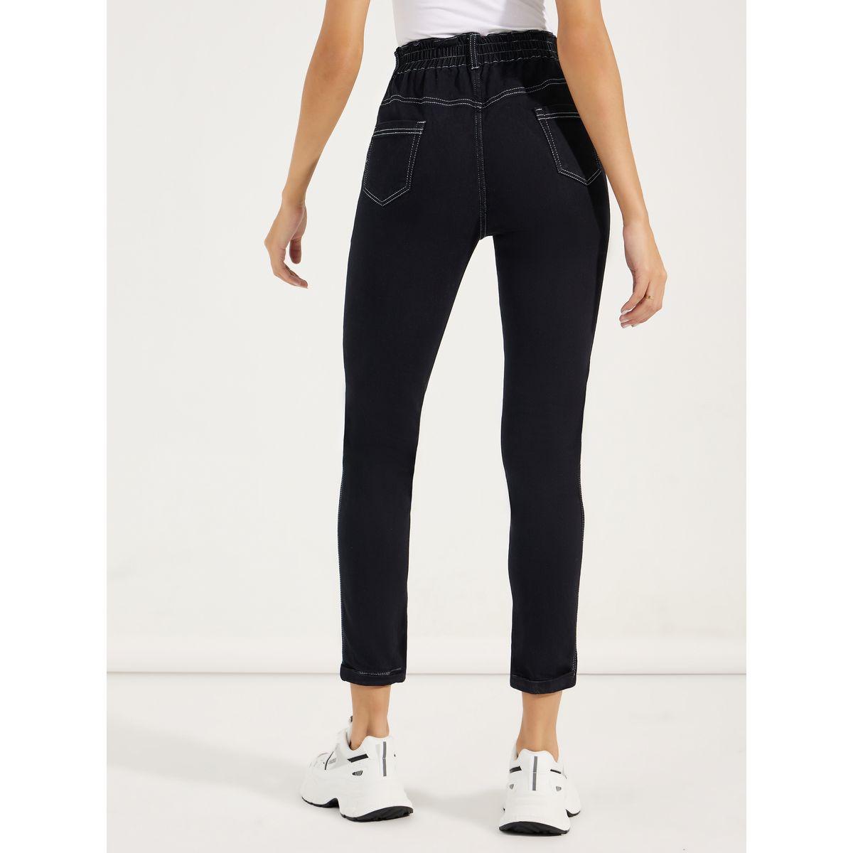 Styli Contrast Stitch Mom Fit Jeans-women-clothing-bottoms-jeans-image-4