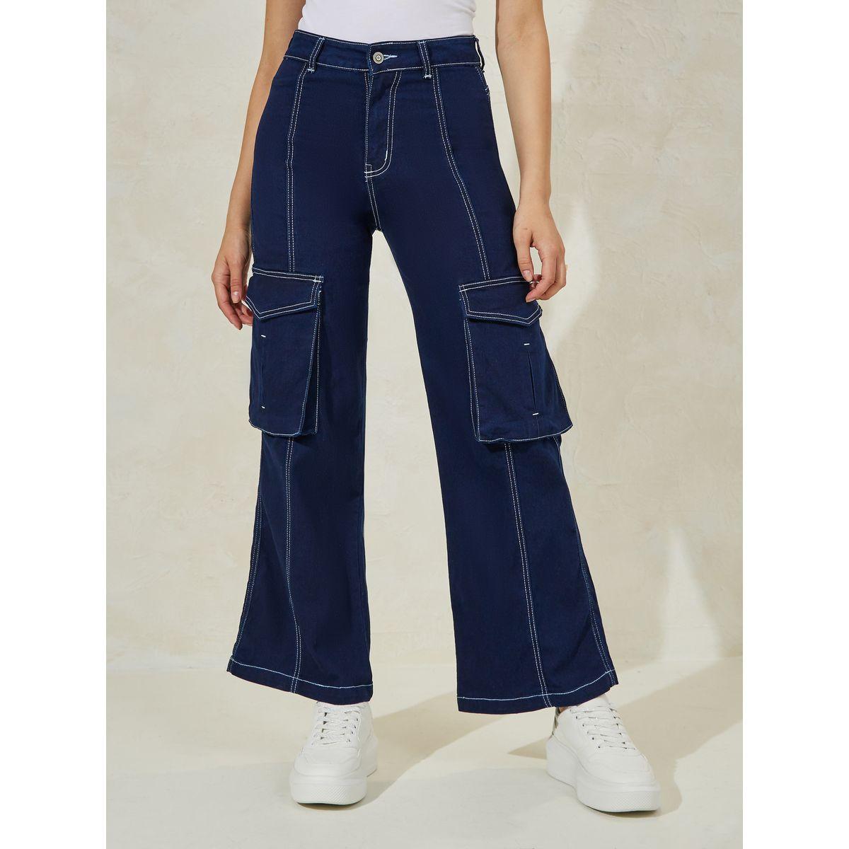 جينز بجيوب كارجو مع درزات-women-clothing-bottoms-jeans-image-1