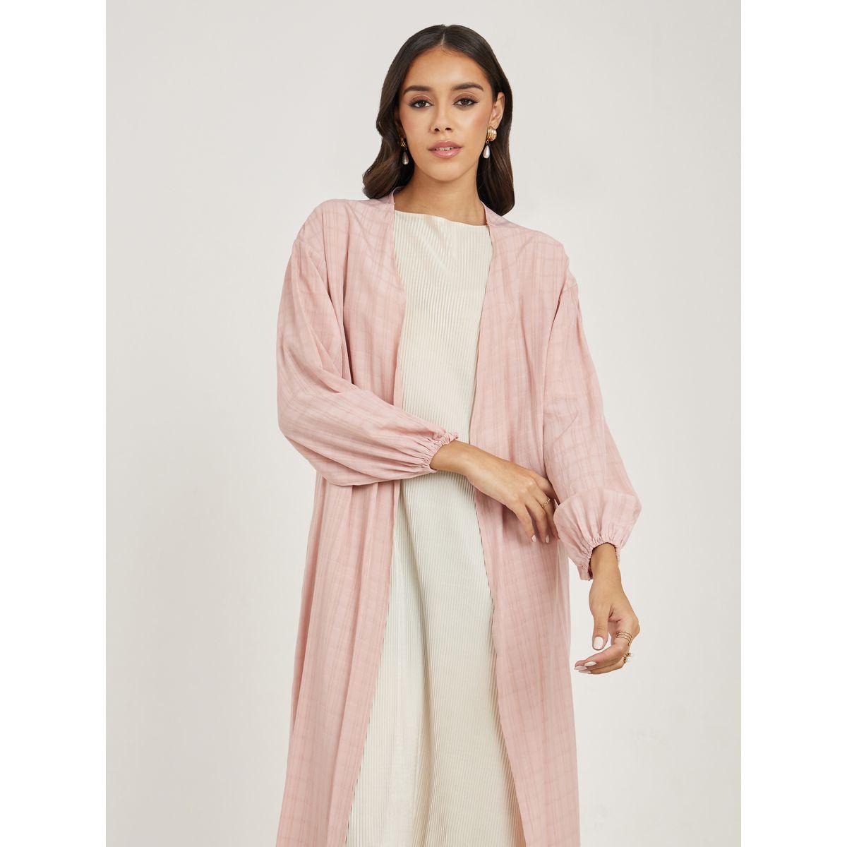 كيمونو طويل بقصة عادية واكمام واسعة-women-clothing-shirtsandblouses-shirts-image-3