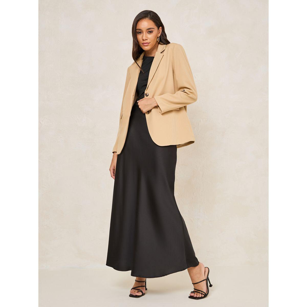 Styli Regular Fit Regular Length Plain Blazer-women-clothing-coatsandjackets-blazers-image-4