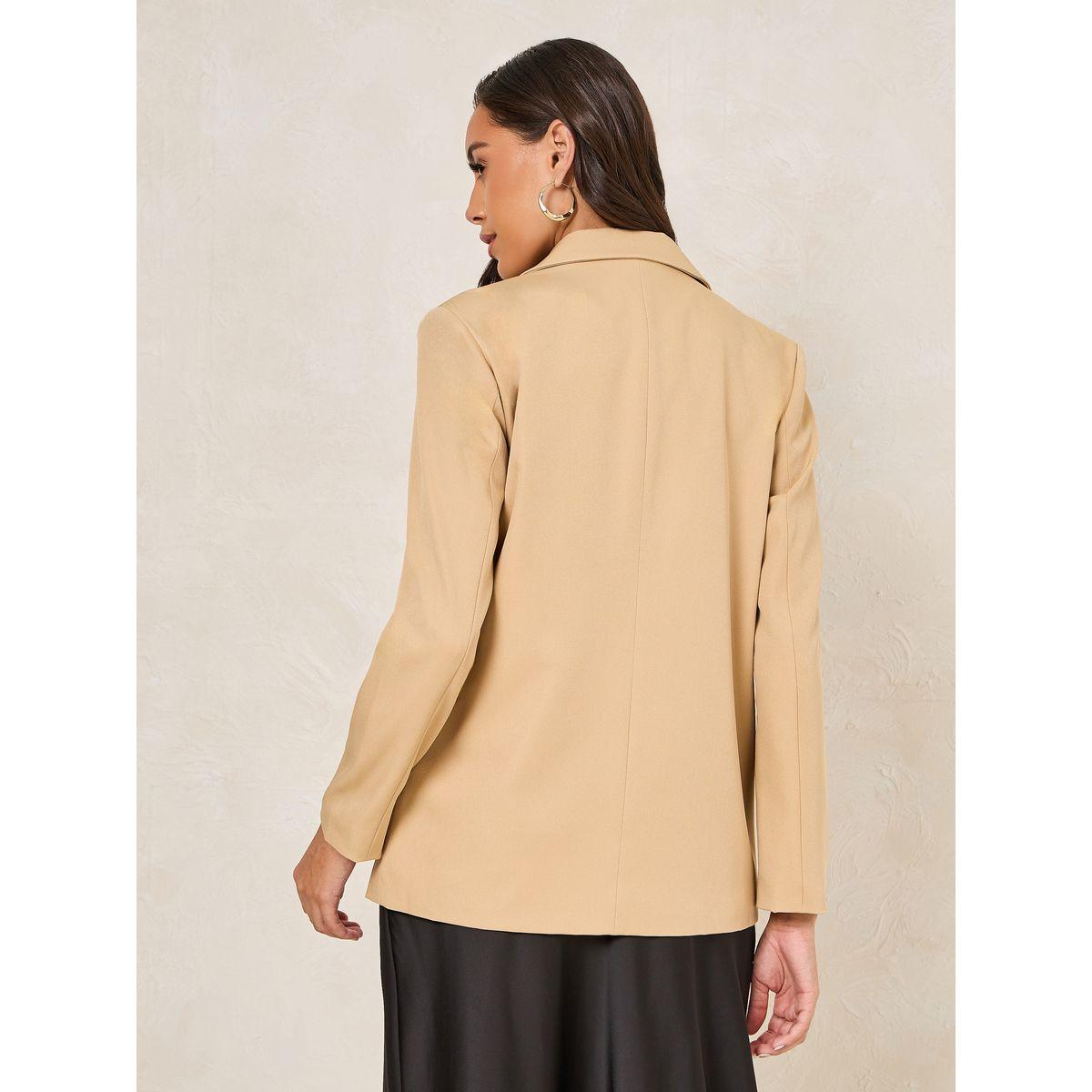 Styli Regular Fit Regular Length Plain Blazer-women-clothing-coatsandjackets-blazers-image-6