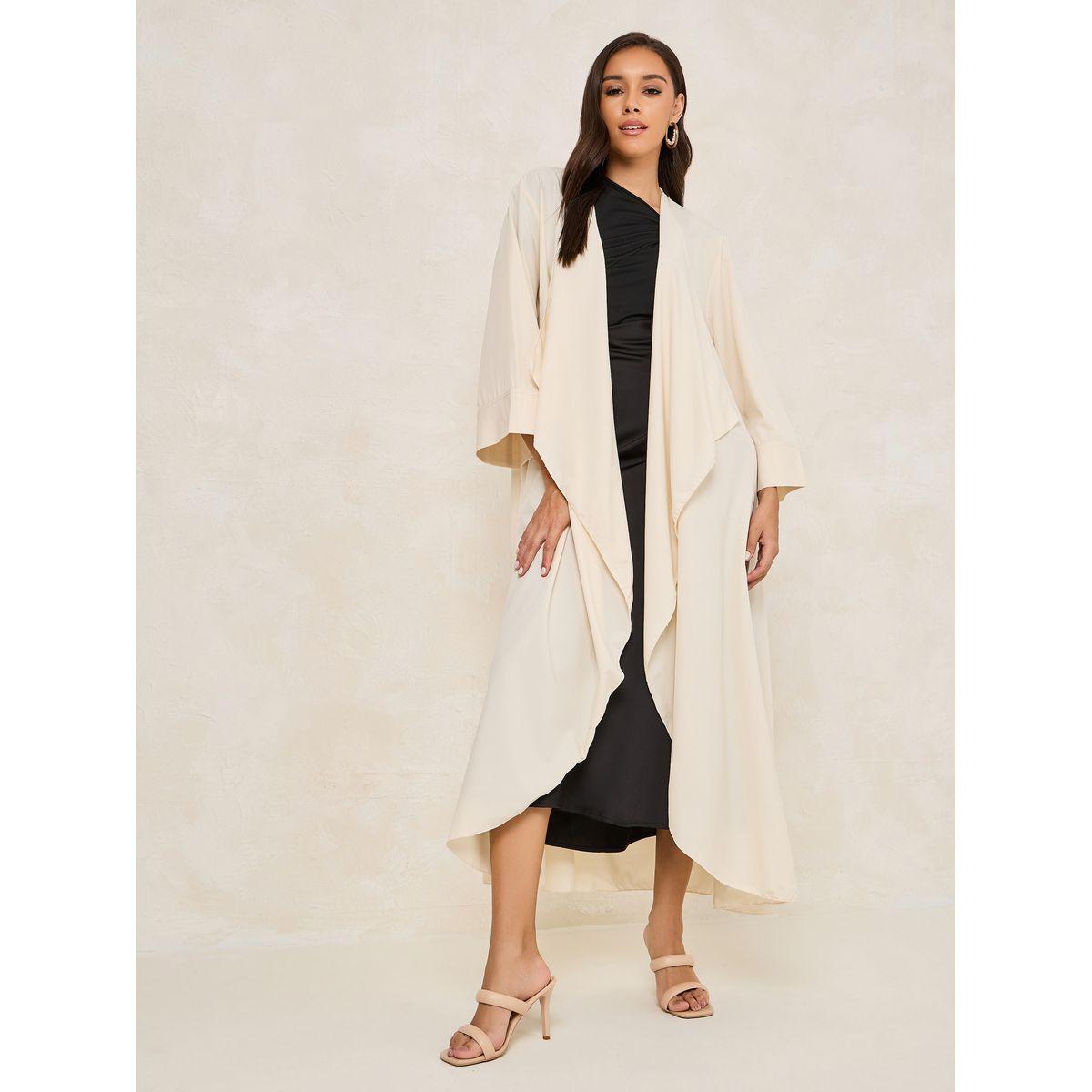 Styli Oversized Waterfall Drape Maxi Kimono-women-clothing-shirtsandblouses-shirts-image-1