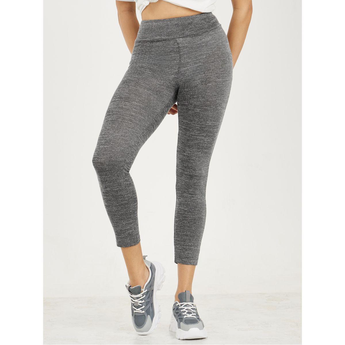 Styli Solid Basic Knitted Leggings-women-clothing-bottoms-leggings-image-1