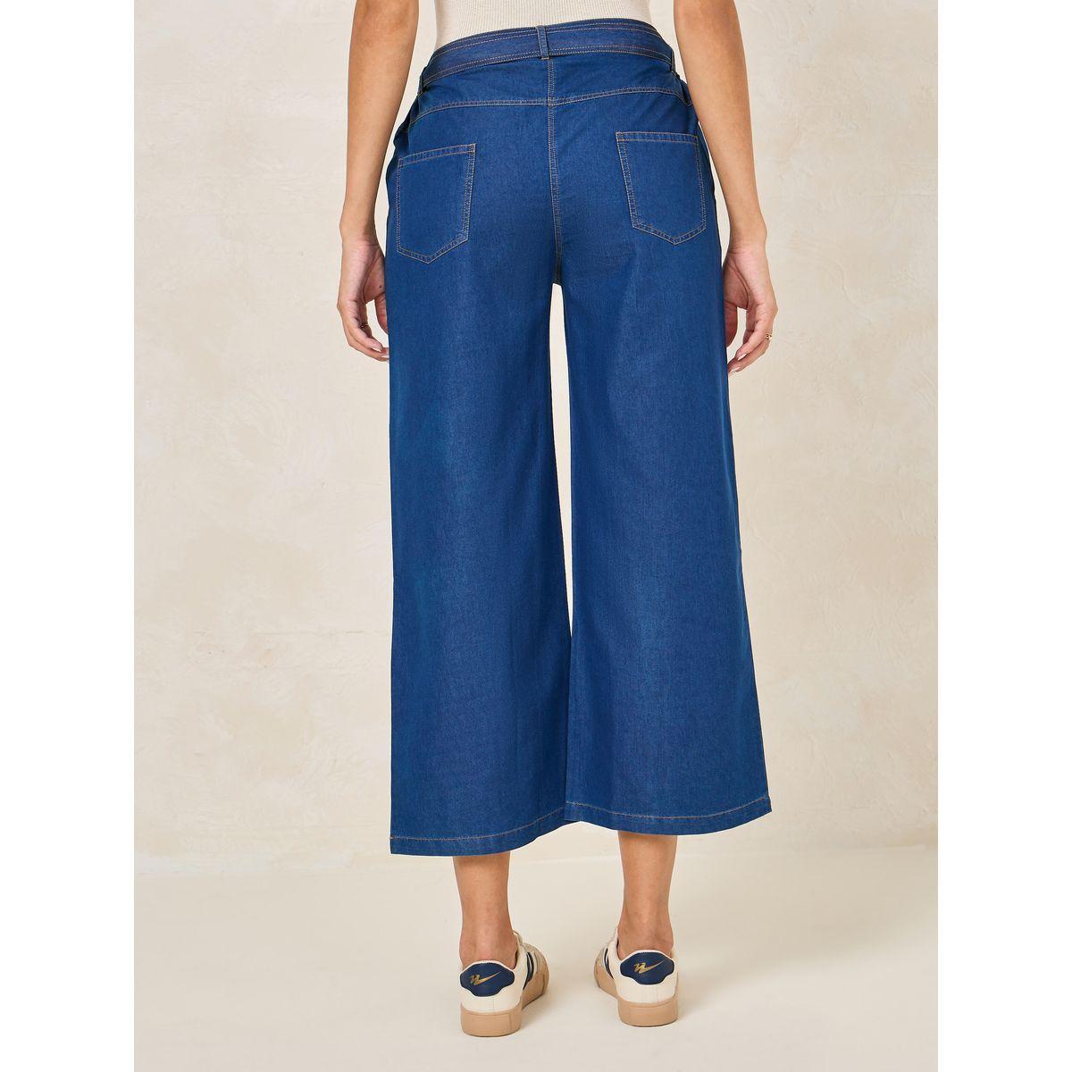 Styli Self Tie Belt Relaxed Fit Cropped Jeans-women-clothing-bottoms-jeans-image-4
