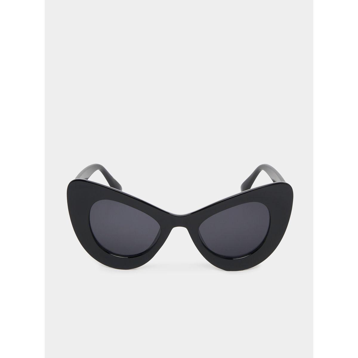 Styli Oversized Full Rim Cat Eye Sunglasses-women-sunglasses-image-3