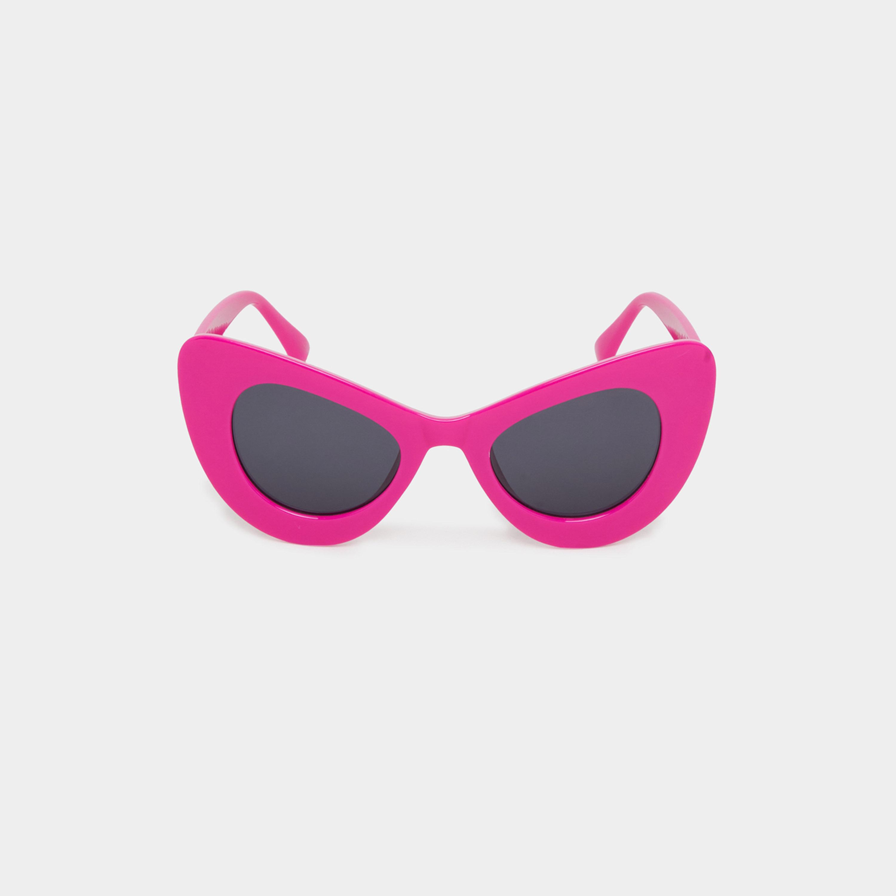 ستايلي - نظارات شمسية كبيرة الحجم بتصميم عين القطة بإطار كامل-women-sunglasses-image-3
