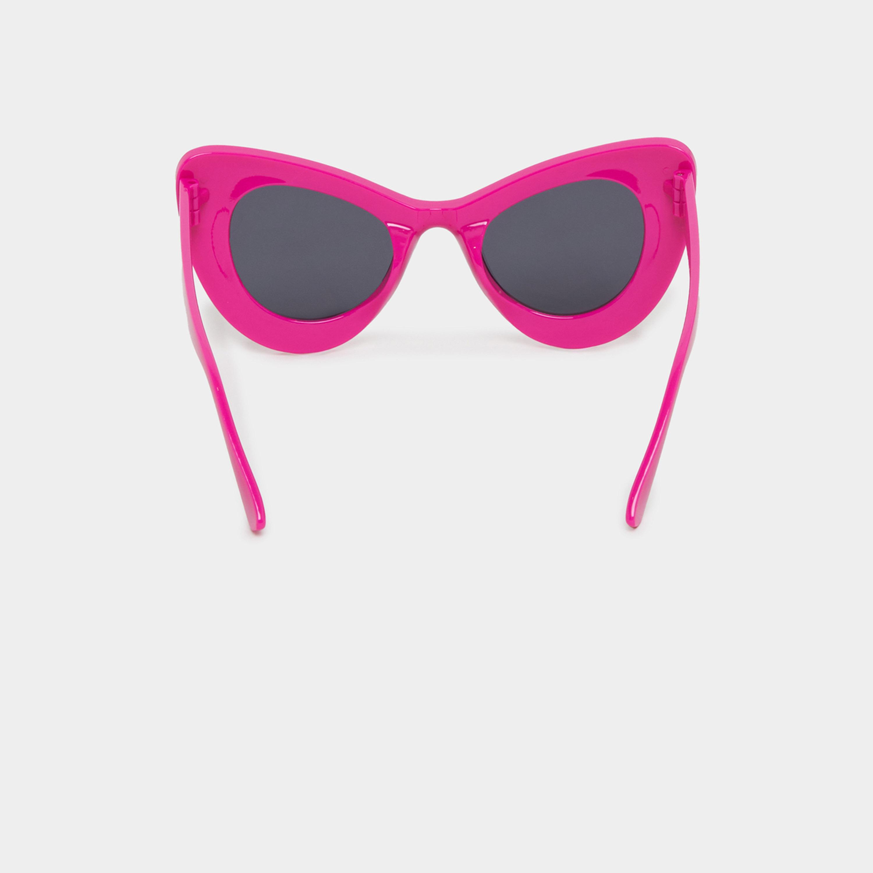 ستايلي - نظارات شمسية كبيرة الحجم بتصميم عين القطة بإطار كامل-women-sunglasses-image-5