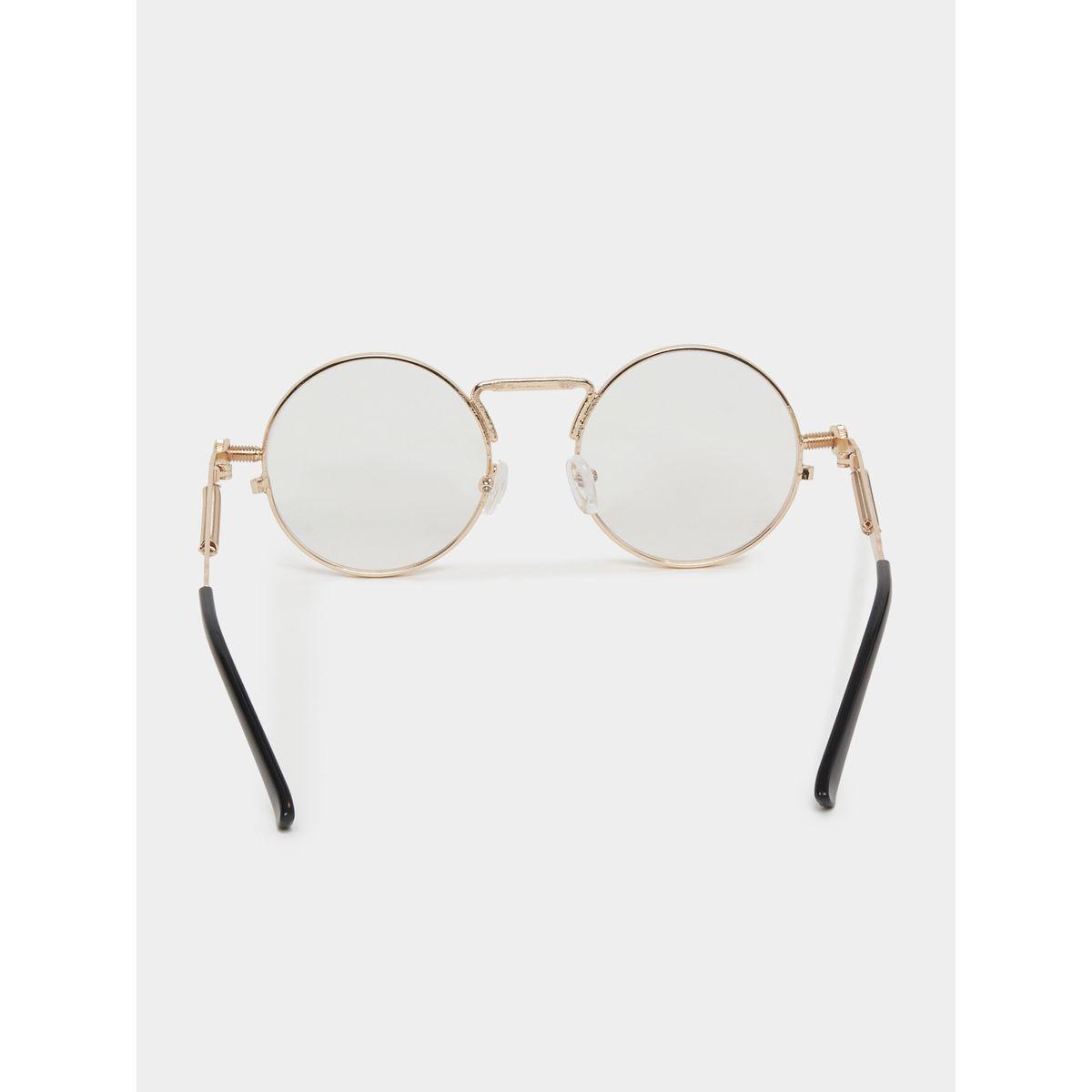 Styli Metal Full Rim Round Sunglasses-women-sunglasses-image-5