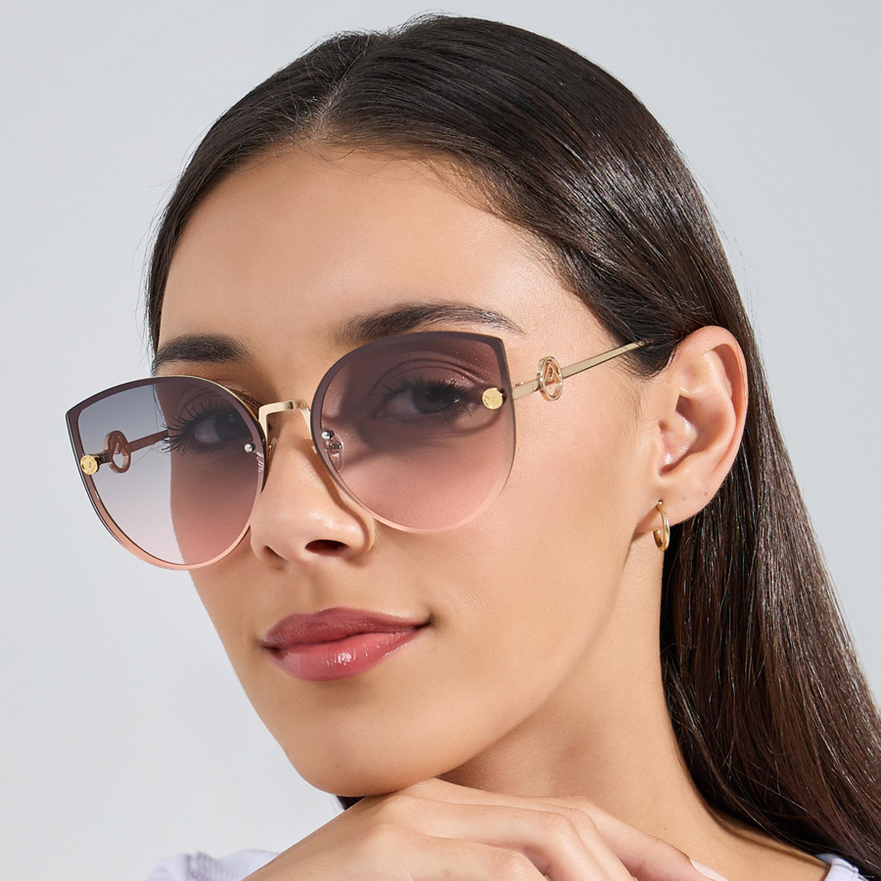 Styli Semi Cat Eye Sunglasses-women-sunglasses-image-2