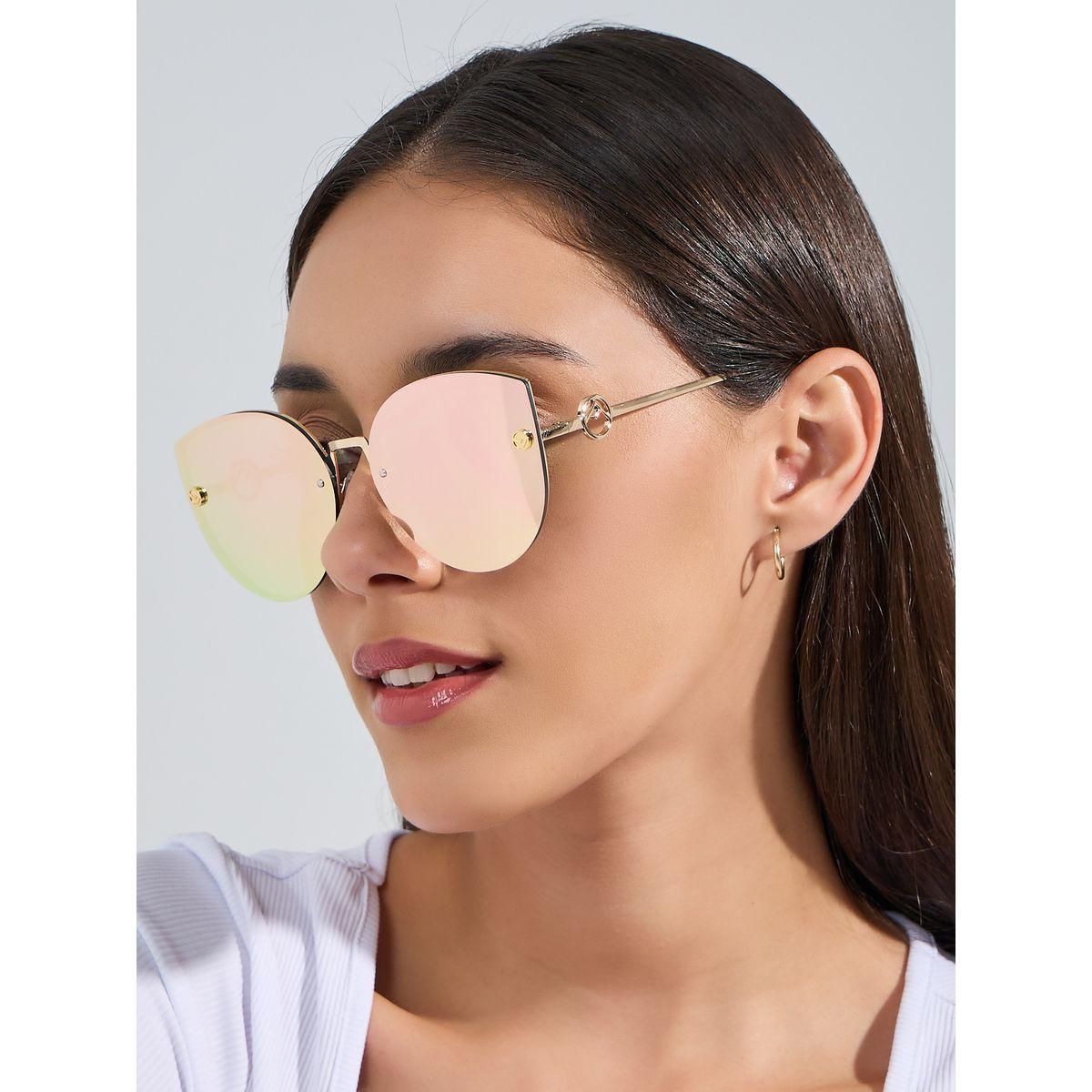 Styli Semi Cat Eye Sunglasses-women-sunglasses-image-2