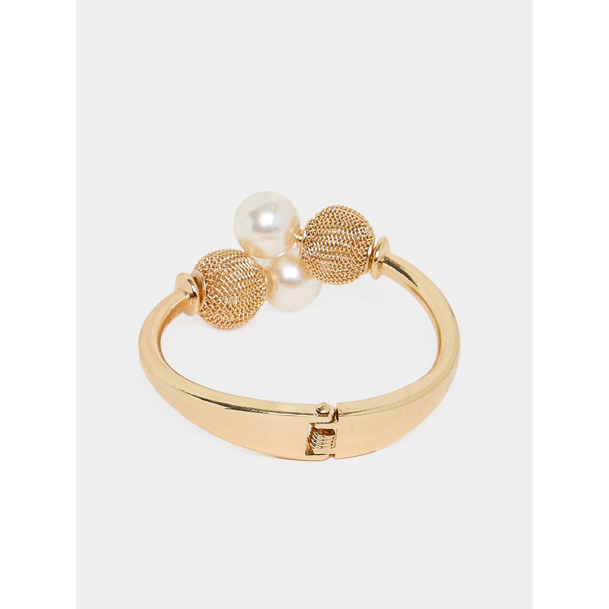 سوار يد مزين بلؤلؤ صناعي-women-watchesandjewellery-jewellery-banglesandbracelets-image-4