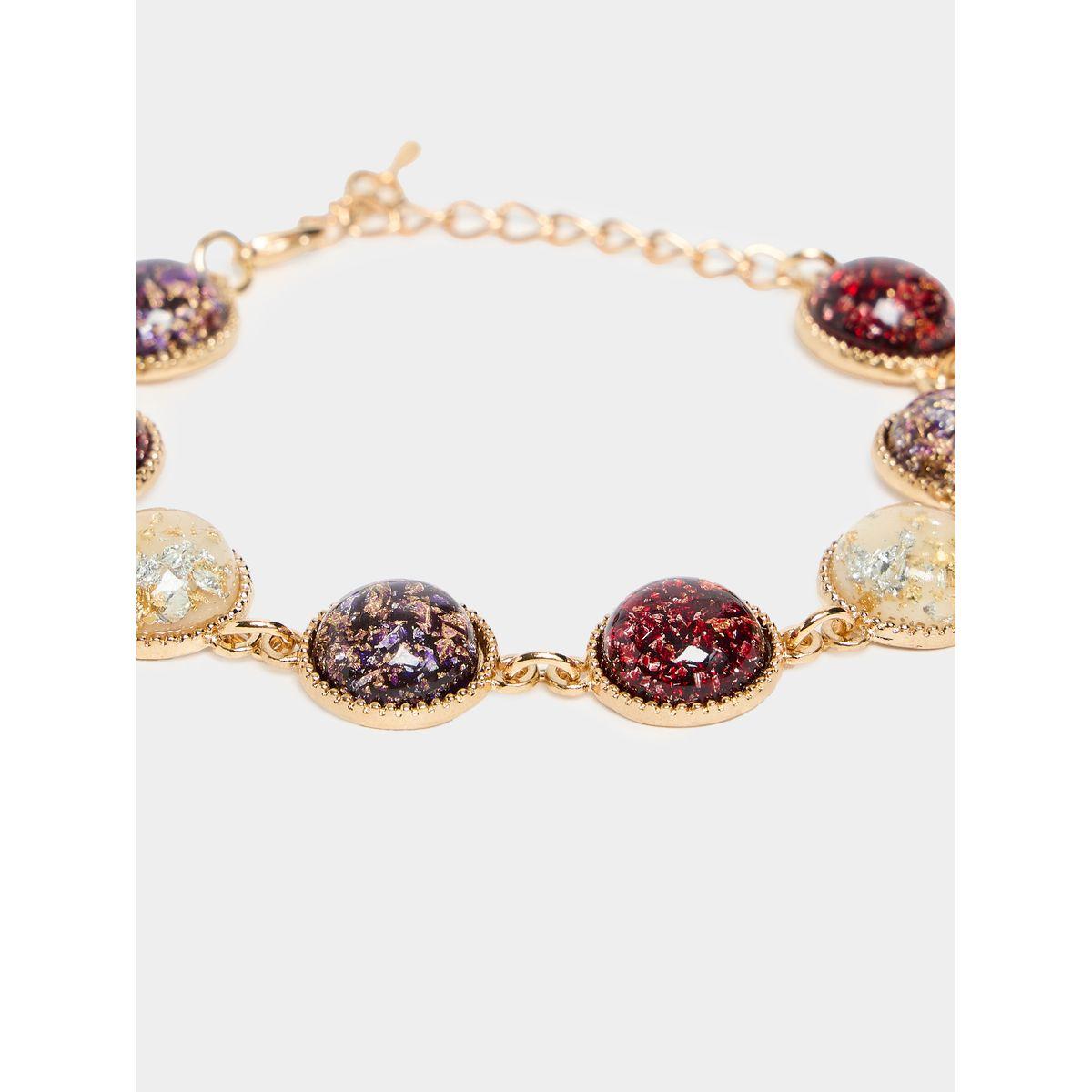 Styli Resin Embellished  Bracelet-women-watchesandjewellery-jewellery-banglesandbracelets-image-2