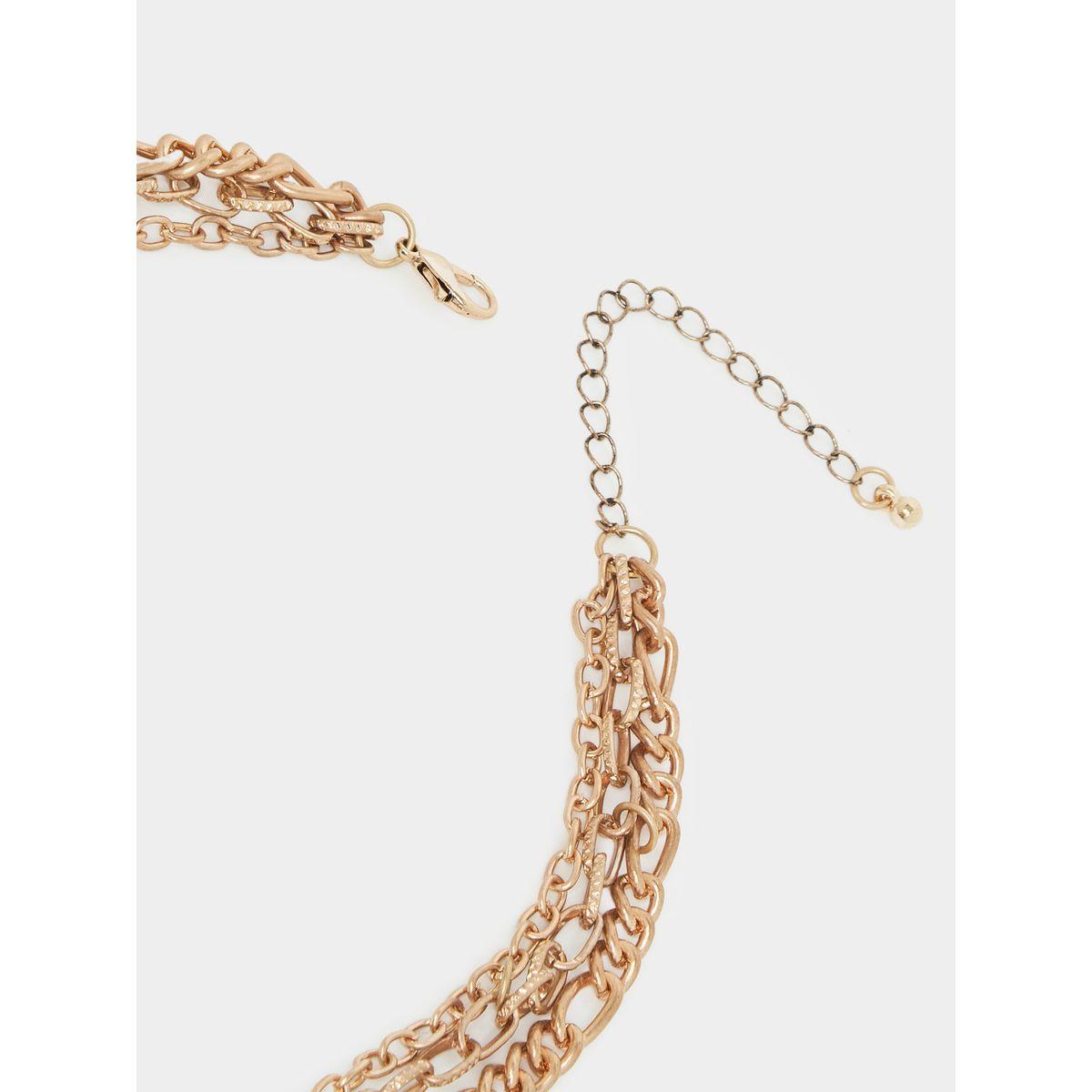 Styli Embellished Multi Drop Chain Necklace-women-watchesandjewellery-jewellery-necklacesandpendants-image-4