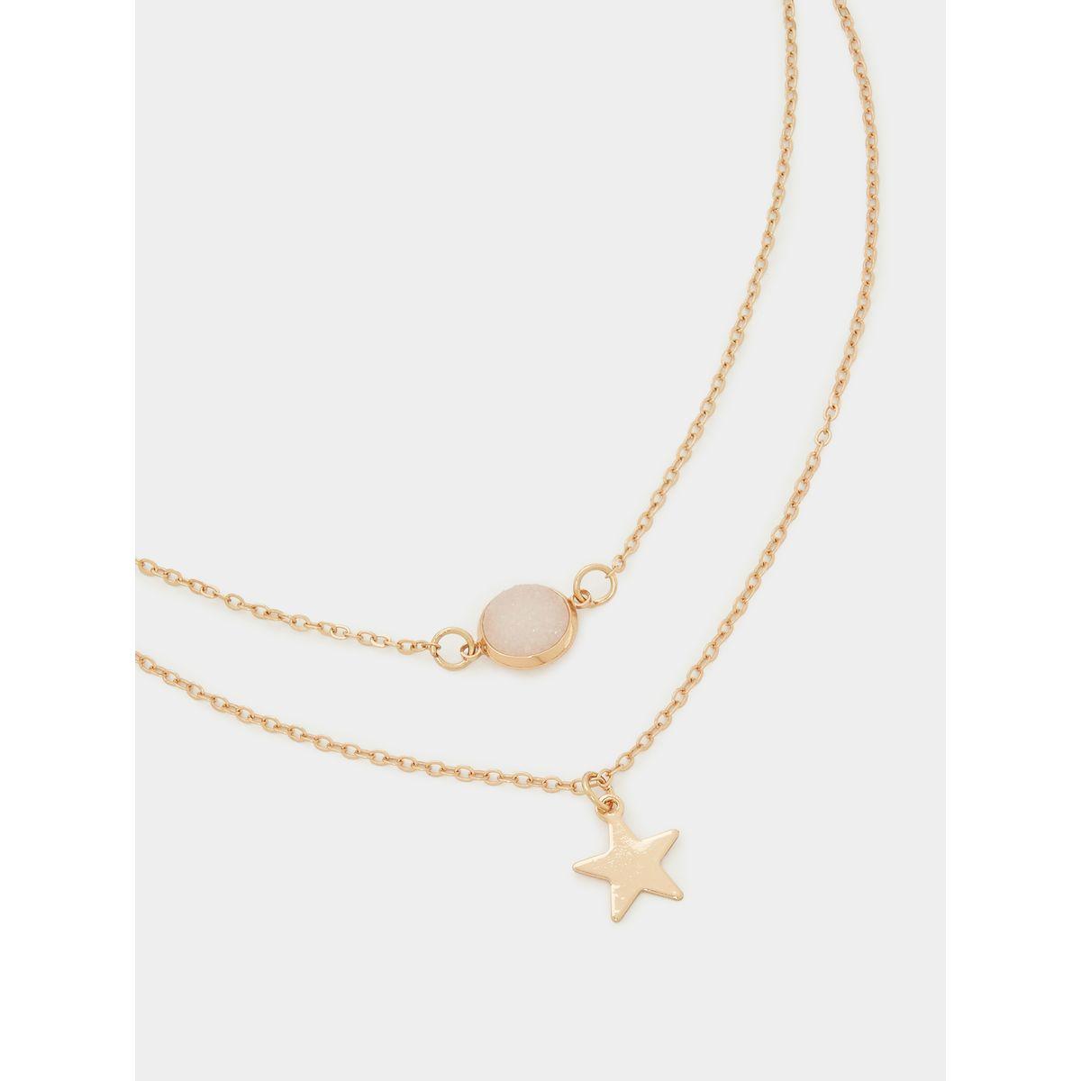Styli Ball and Star Drop Necklace-women-watchesandjewellery-jewellery-necklacesandpendants-image-3
