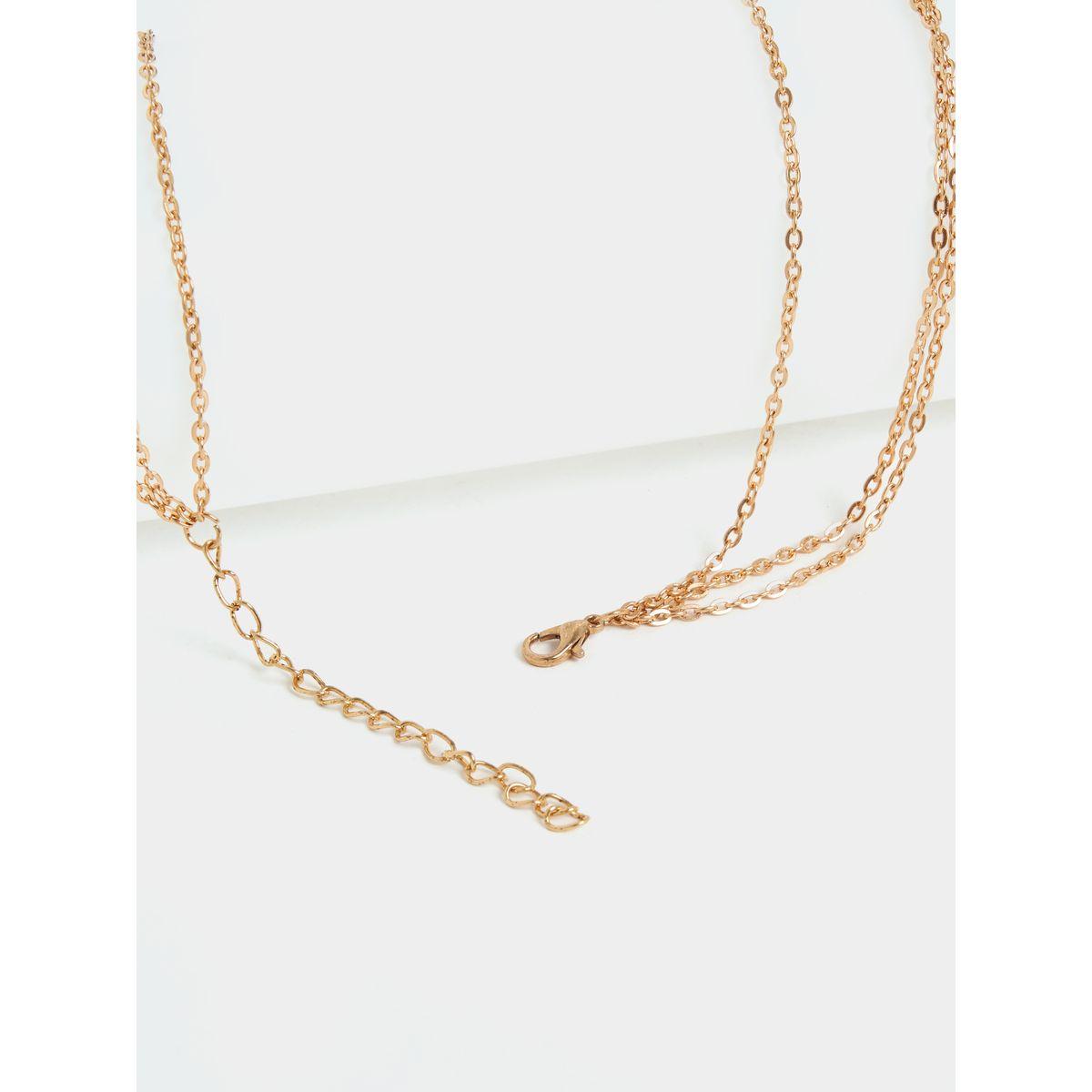 عقد بطبقات متدلية بنجوم وهلال-women-watchesandjewellery-jewellery-necklacesandpendants-image-4