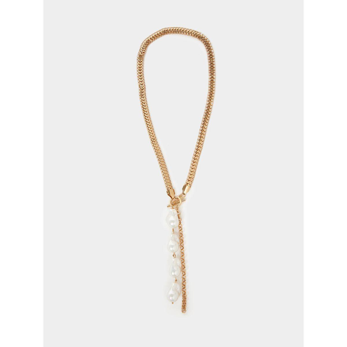 Styli Set of 2 - Faux Pearl Drop Necklace-women-watchesandjewellery-jewellery-necklacesandpendants-image-5