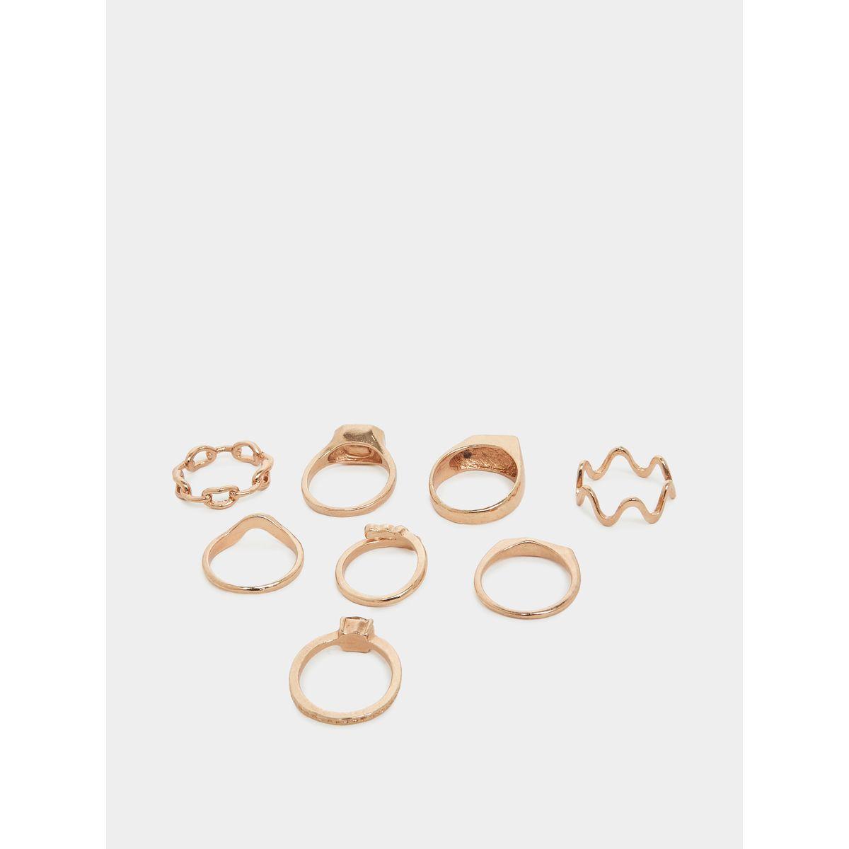Styli Set of 8 - Embellished Rings-women-watchesandjewellery-jewellery-rings-image-4