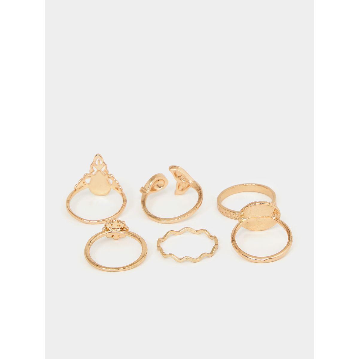 Styli Set of 6 - Assorted Embellished Rings-women-watchesandjewellery-jewellery-rings-image-3