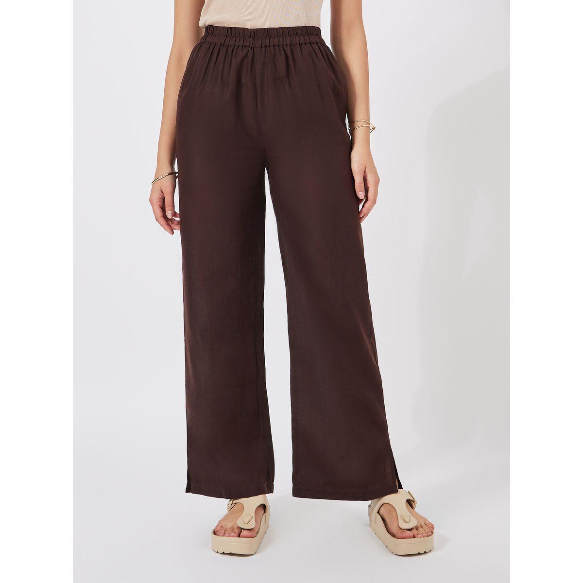Styli Semi Tailored Wide Leg Pants with Side Slit-women-clothing-bottoms-trousers-image-1