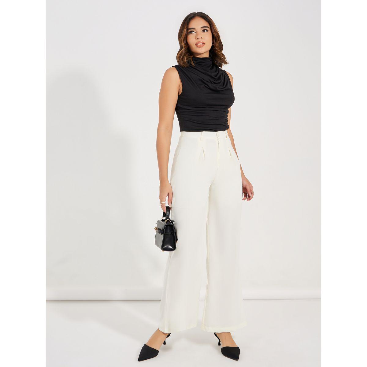 Styli Super High Rise Wide Leg Pants with Pockets-women-clothing-bottoms-trousers-image-1