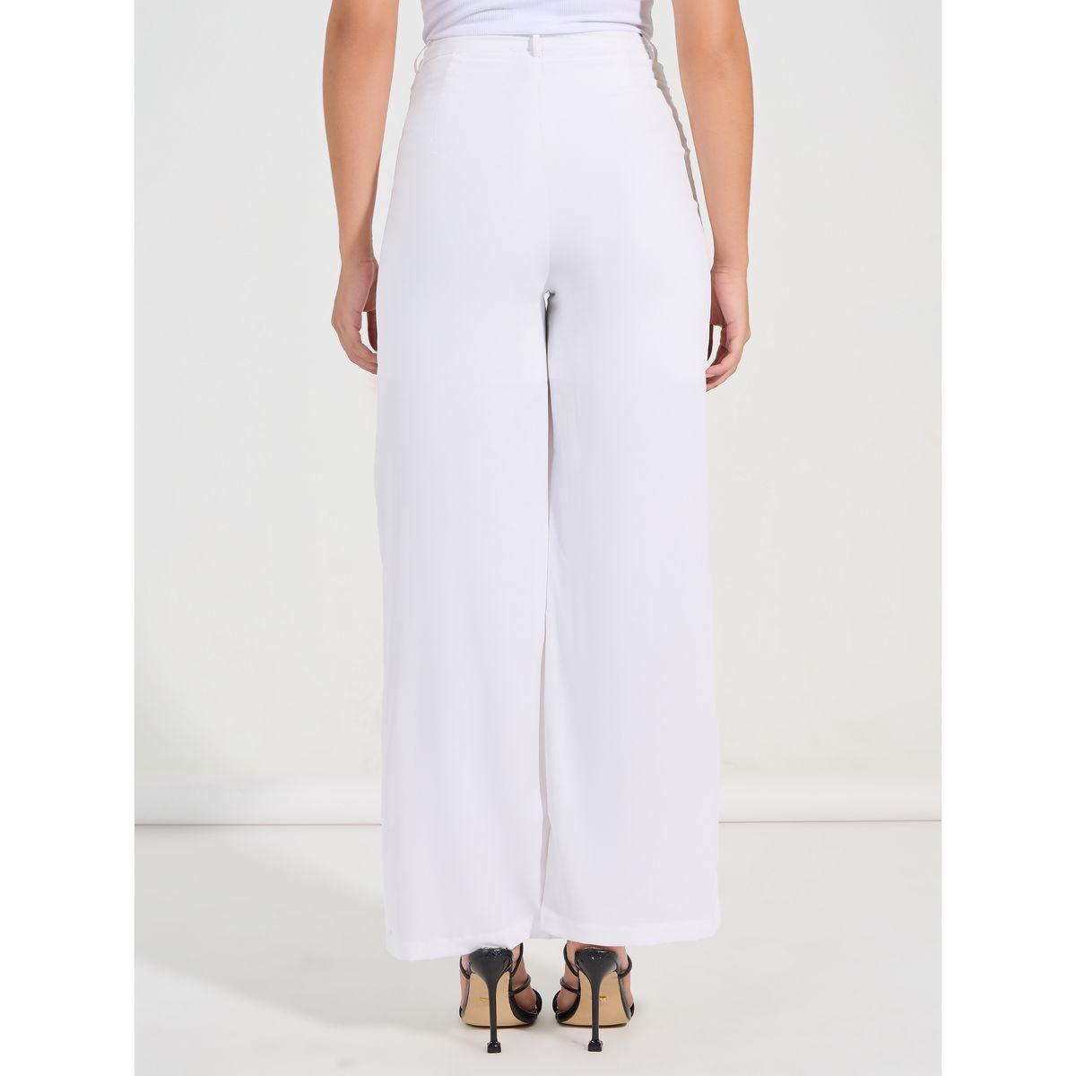 بنطال سادة بارجل واسعة وتداخلات محزوزة-women-clothing-bottoms-trousers-image-4