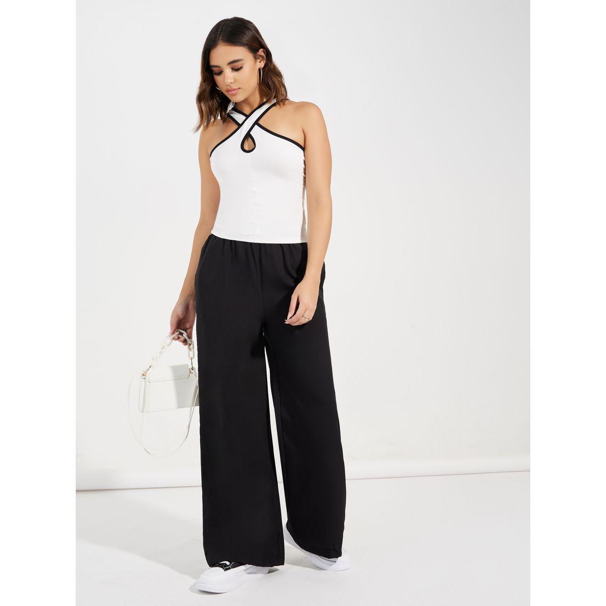 بنطال سادة بارجل واسعة-women-clothing-bottoms-trousers-image-4