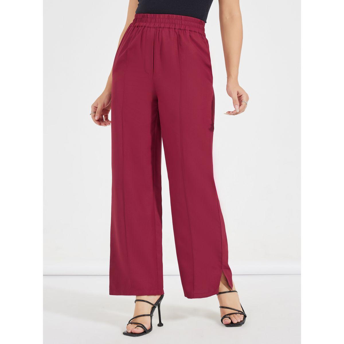 Styli Semi Tailored Wide Leg Pants with Side Slit-women-clothing-bottoms-trousers-image-2