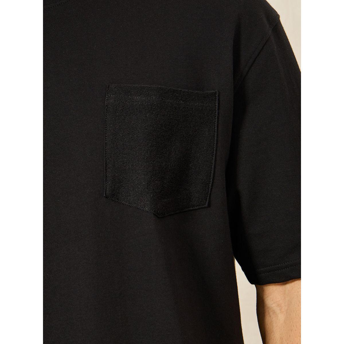 تيشيرت تيري فضفاض باكمام قصيرة-men-clothing-tshirtsandpolos-tshirts-image-3