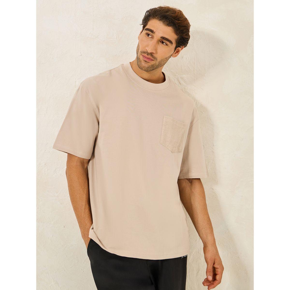 تيشيرت تيري فضفاض بتفاصيل جيب-men-clothing-tshirtsandpolos-tshirts-image-1