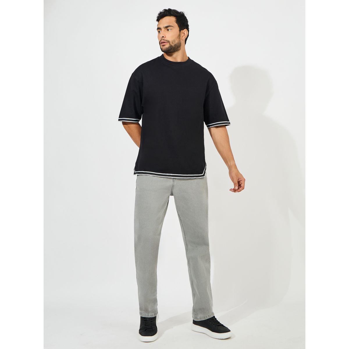 تيشيرت قطن تيري بحواف مُتباينة-men-clothing-tshirtsandpolos-tshirts-image-2