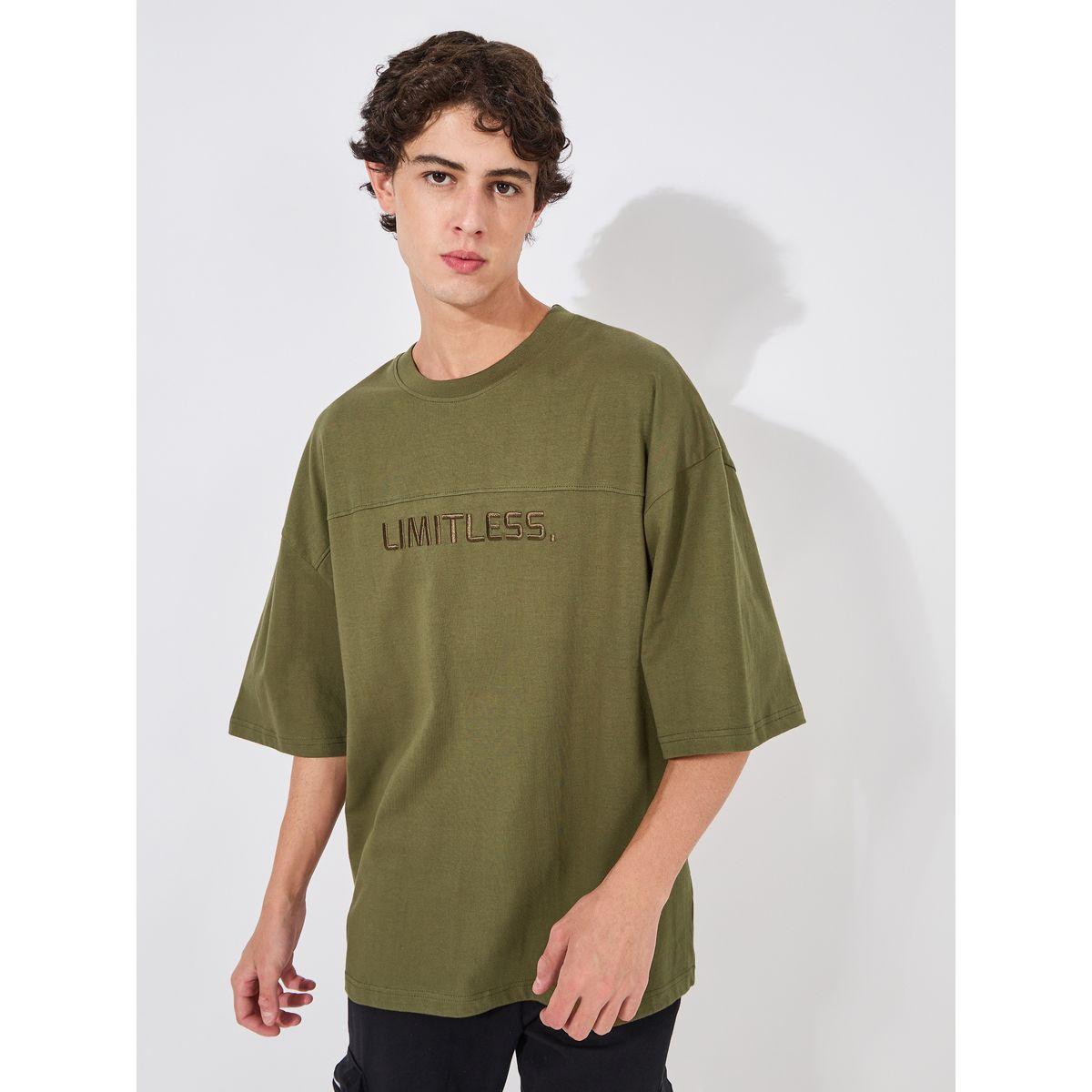 Styli Heavy Cotton Jersey Boxy T-Shirt with Embroidery Detail-men-clothing-tshirtsandpolos-tshirts-image-1