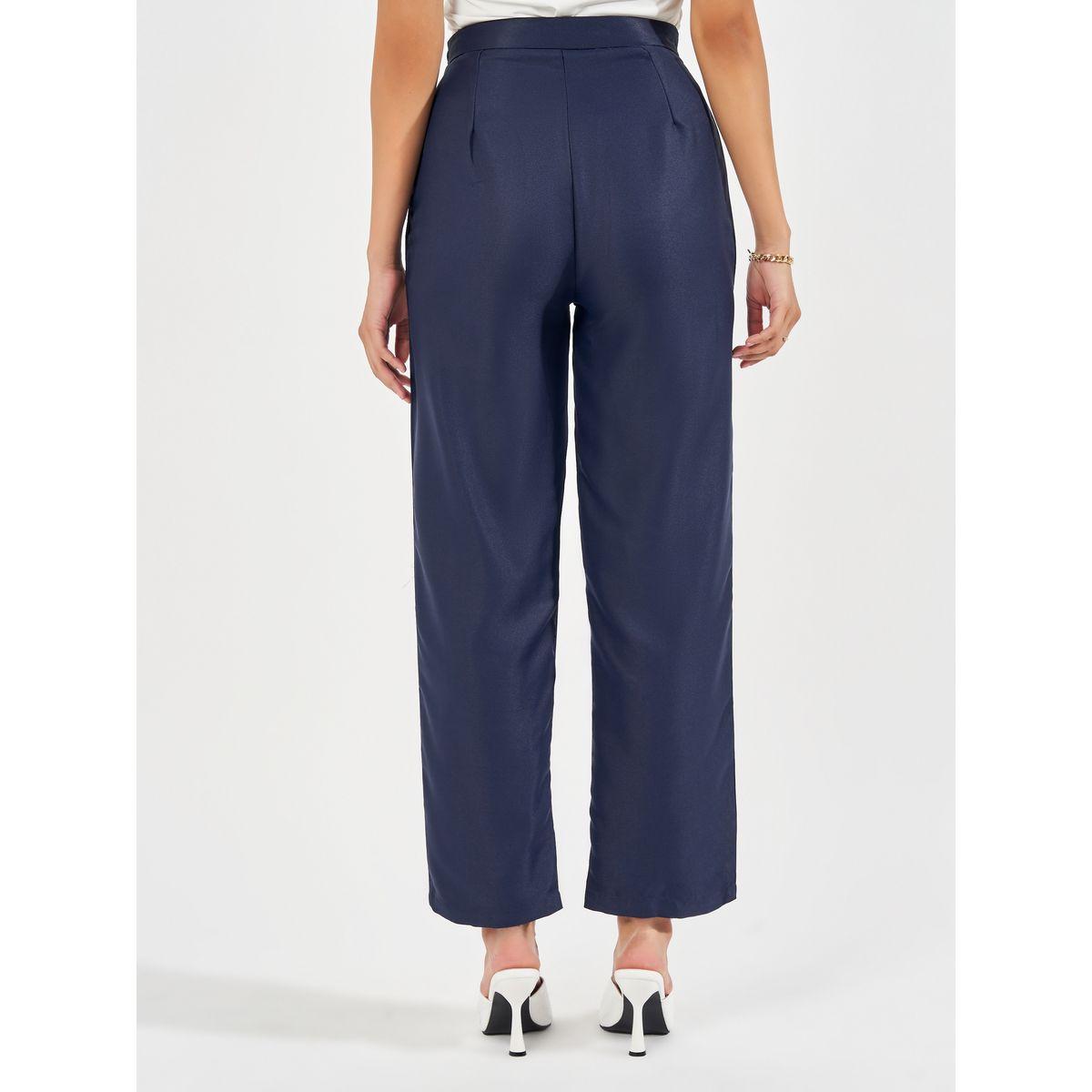 Styli Elevate High Rise Straight Leg Pants with Metal Accent-women-clothing-bottoms-trousers-image-4